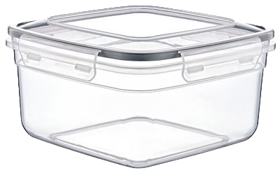 КВАДРАТНЫЙ КОНТЕЙНЕР ДЛЯ ХРАНЕНИЯ С ЯЧЕЙКАМИ EMBOX