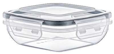 КОМПАРТМЕНТАЛИЗИРОВАННЫЙ ПЛОТНЫЙ КВАДРАТНЫЙ КОНТЕЙНЕР ДЛЯ ХРАНЕНИЯ EMBOX